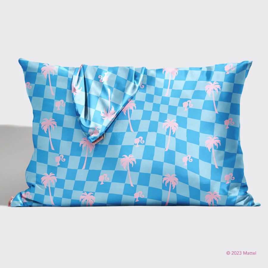 Barbie x Kitsch Satin Pillowcase - Malibu | Kitsch