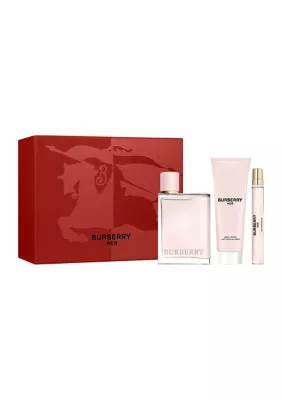 Burberry Her Eau de Parfum Womenâs Trio Gift Set - $245 Value | Belk