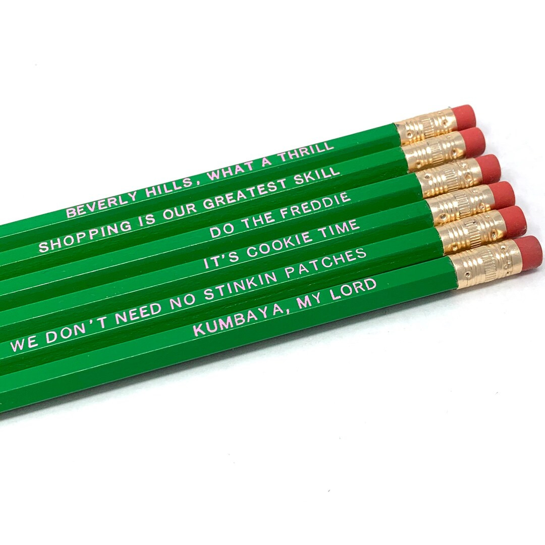 Beverly Hills What a Thrill Pencil Set - Etsy | Etsy (US)