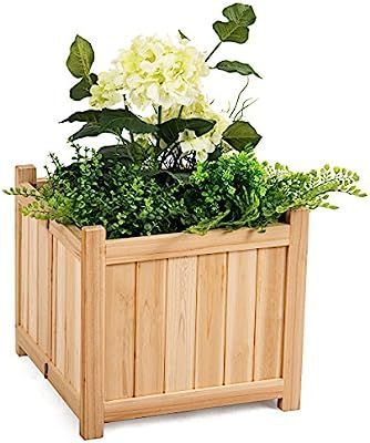 Giantex Portable Flower Planter Box Raised Folding Vegetable Patio Lawn Garden Backyard Elevated ... | Amazon (US)