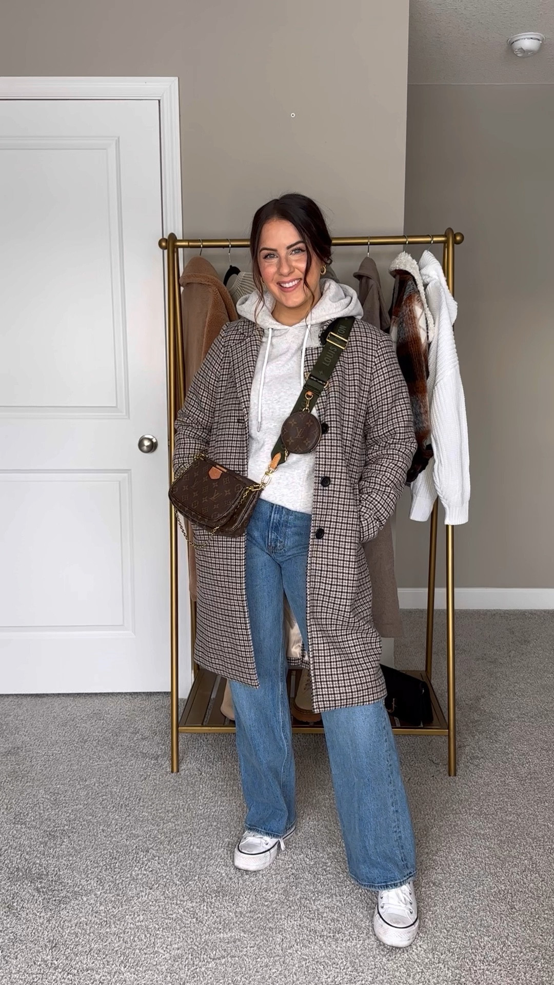 how to elevate a hoodie! S tops, petite jacket, 28s denim, sneakers tts 

#winteroutfit #abercrombie #jeans #sneakers

#LTKSeasonal #LTKstyletip #LTKunder100