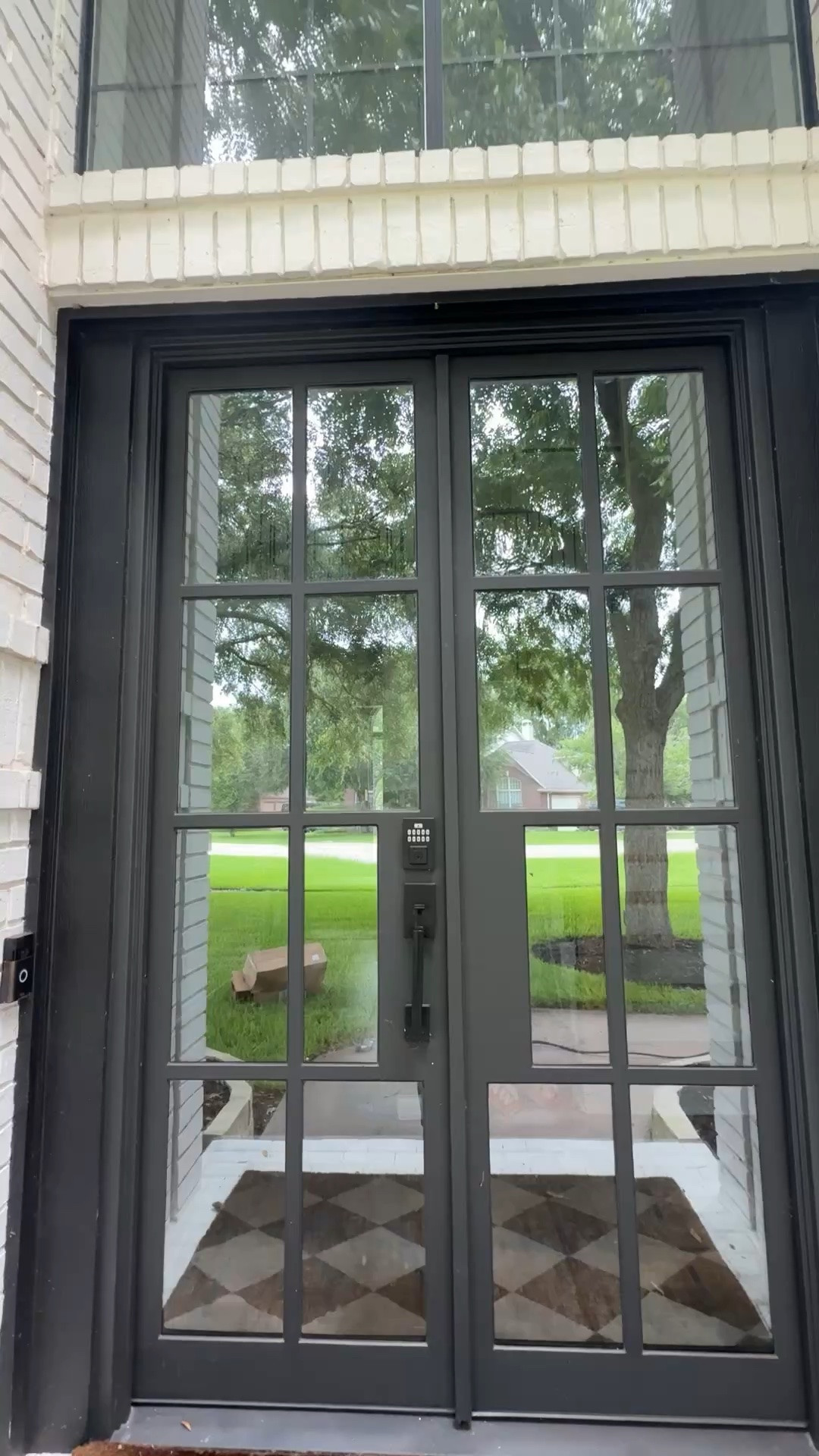 Porch upgrade! Loving my new door mat!

#LTKdayinmylife #LTKHome #LTKSeasonal