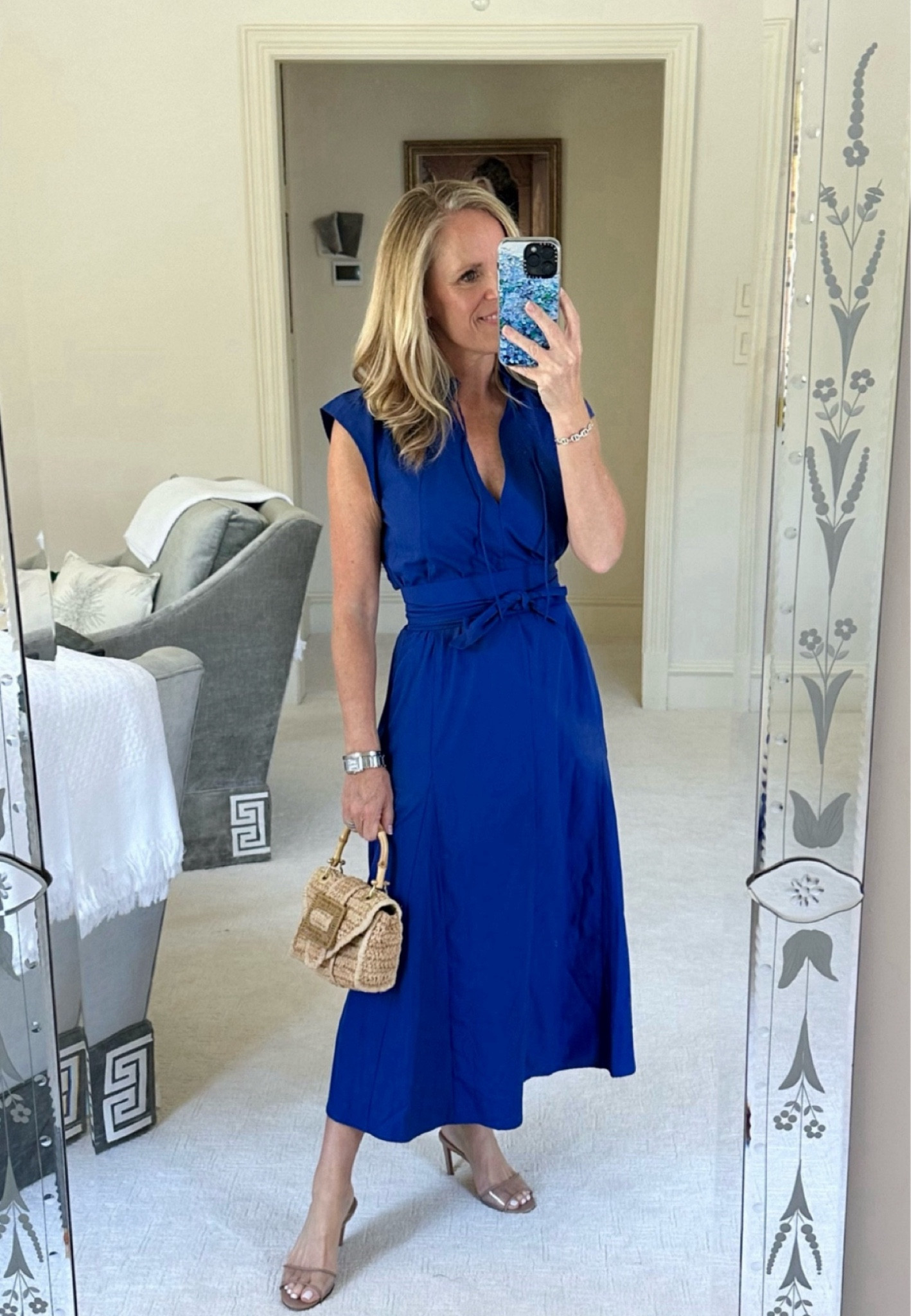 Gorgeous cobalt blue midi dress from Brochu Walker
Perfect for special events for date night

It’s true to size. I am wearing. XS and I am 5‘2” tall for a reference.

#LTKOver40 #LTKStyleTip #LTKSeasonal