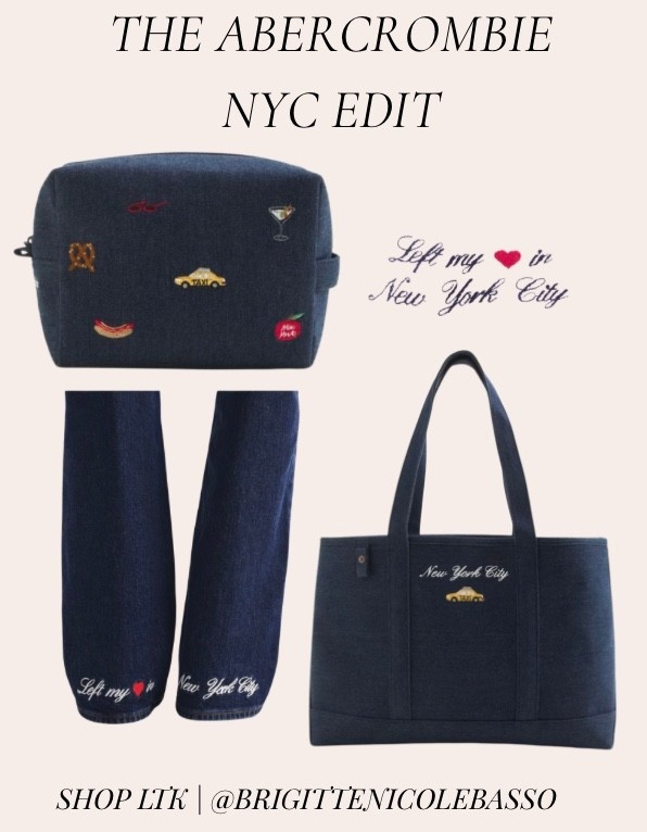 Abercrombie’s NYC collection just gets it 🗽🍎 The cutest denim pieces for anyone who left their heart in New York City. ❤️
#Abercrombie #AbercrombieStyle #NYCStyle #DenimEdit #LTKFinds