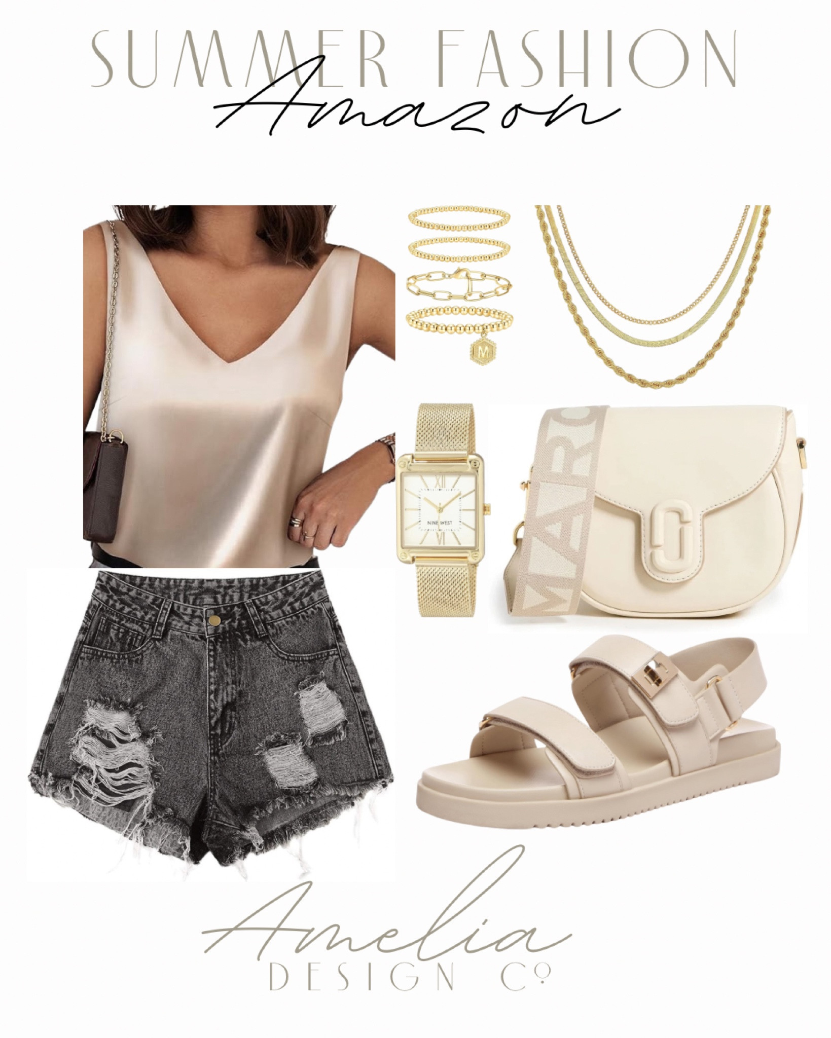 Amazon summer fashion. Love the neutral looks with the dark distressed jean! 

#LTKsalealert #LTKstyletip #LTKSeasonal