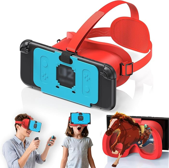 Upgraded VR Headset for Switch 2 (2025), Switch 2 VR Glasses with Adjustable HD Lenses and Comfor... | Amazon (US)