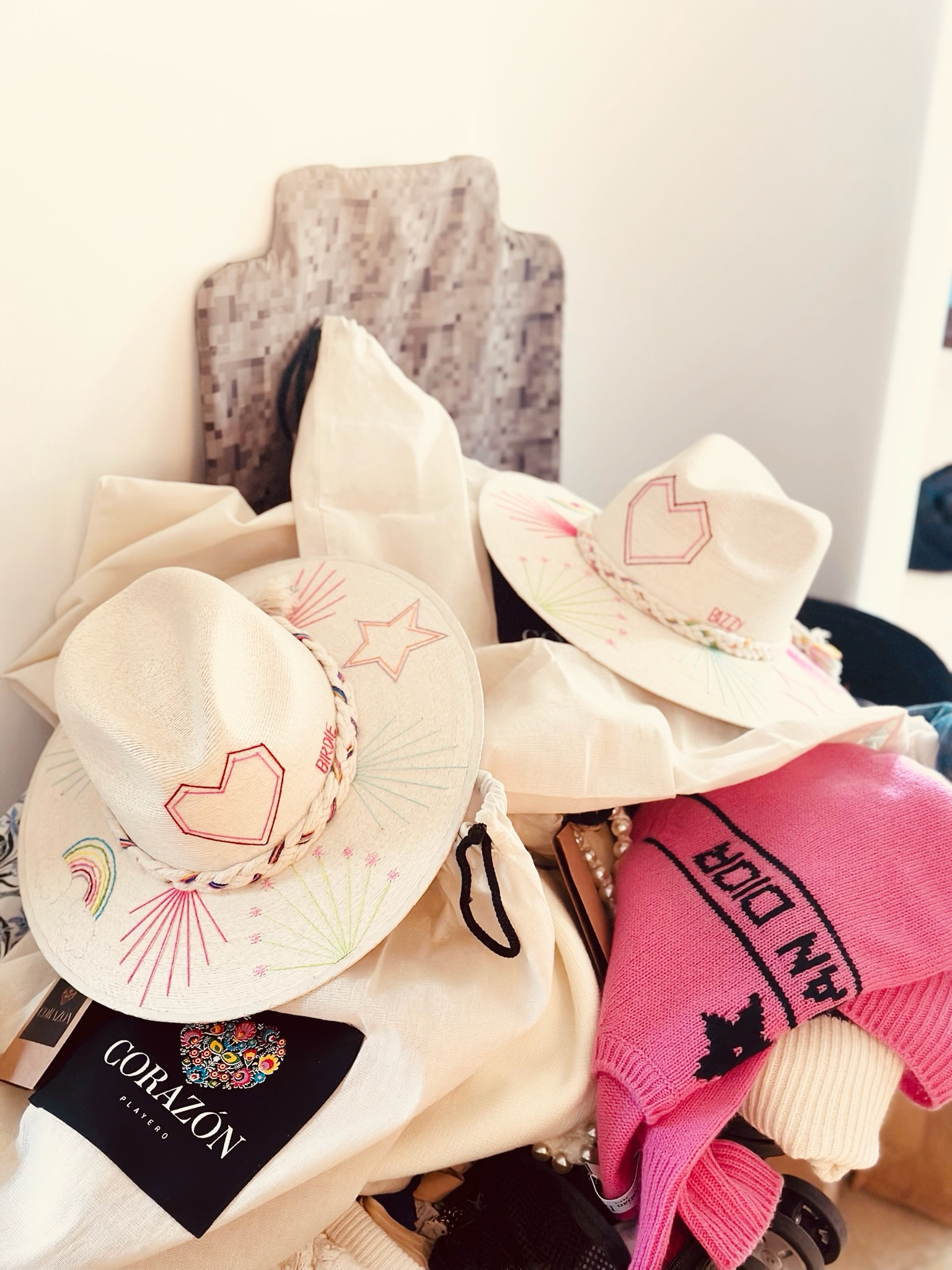 We got the cutest sun hats for the girls during our last trip to Cabo. We added their names and they are so proud to wear them! 
This is a female owned brand based in Cabo, but you can find them across Texas.

#LTKkids #LTKswim #LTKtravel