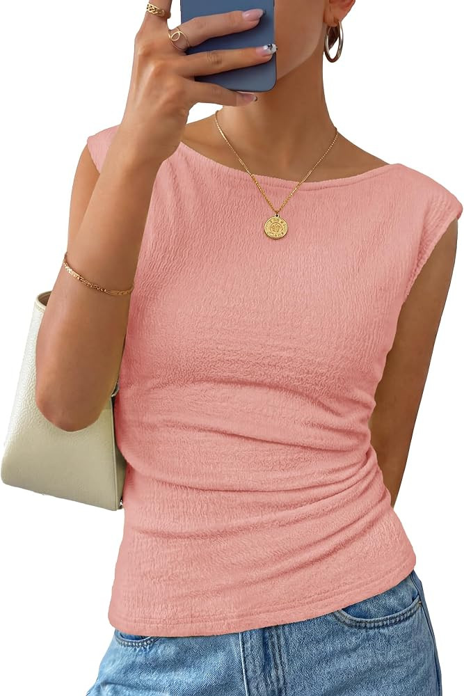 ZESICA Women's Cute Summer Tops 2026 Going Out Tank Top | Amazon (US)