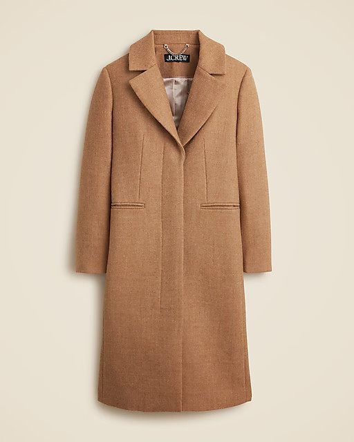 Savoy topcoat in Italian melton wool blend | J. Crew US