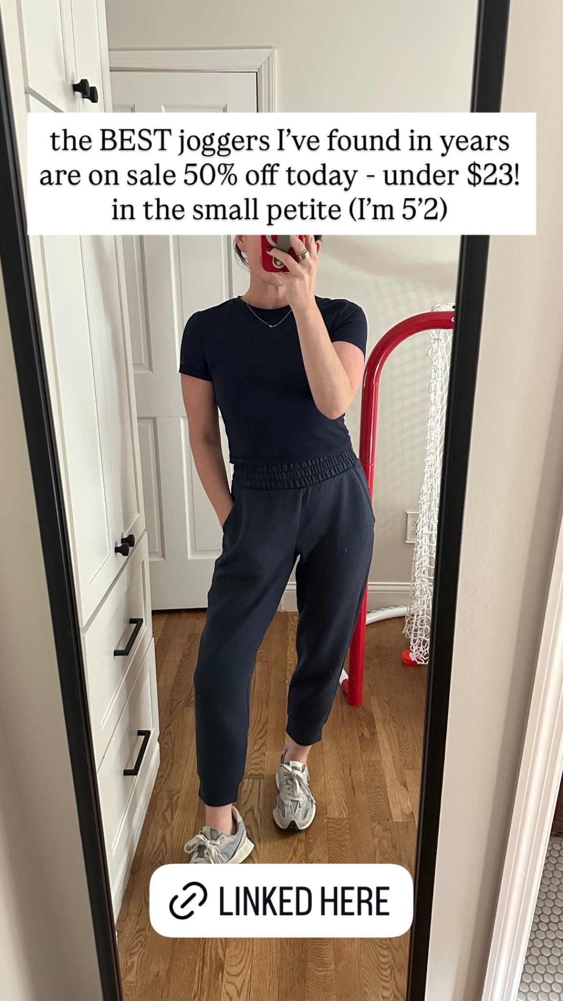 the BEST joggers I’ve found in years are on sale 50% off today - under $23! in the small petite (I’m 5’2)

#LTKHoliday #LTKGiftGuide #LTKmomlife