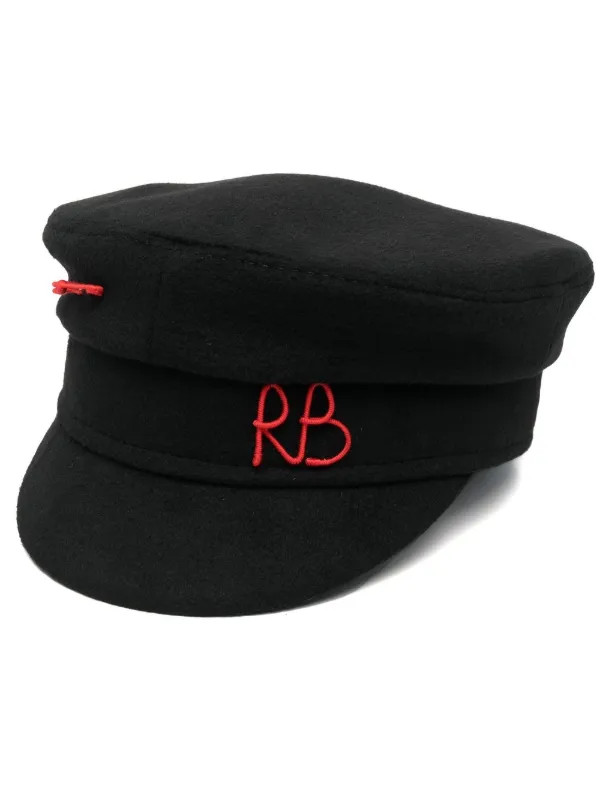 logo-embroidered baker boy cap | Farfetch Global