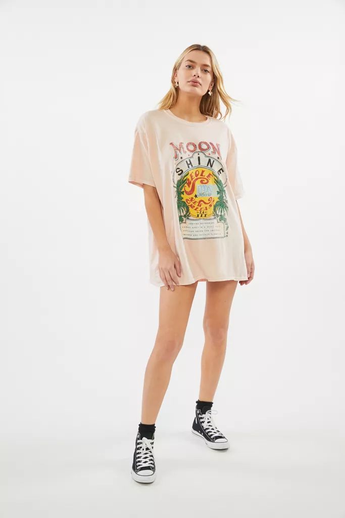 Project Social T Moonshine T-Shirt Dress | Urban Outfitters (US and RoW)