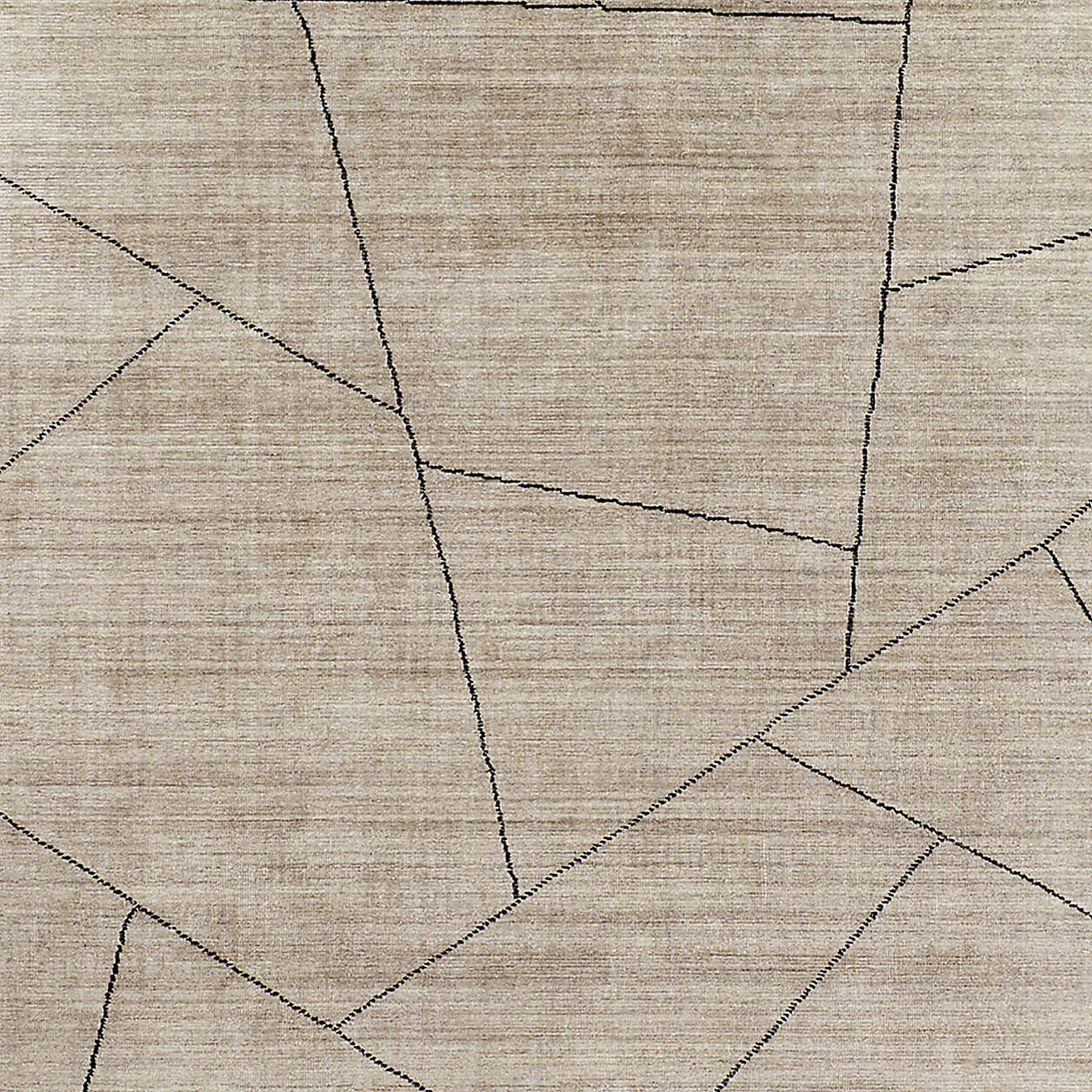 Teramo Performance Handwoven Abstract Dark Taupe Area Rug 12'x15' + Reviews | Crate & Barrel | Crate & Barrel