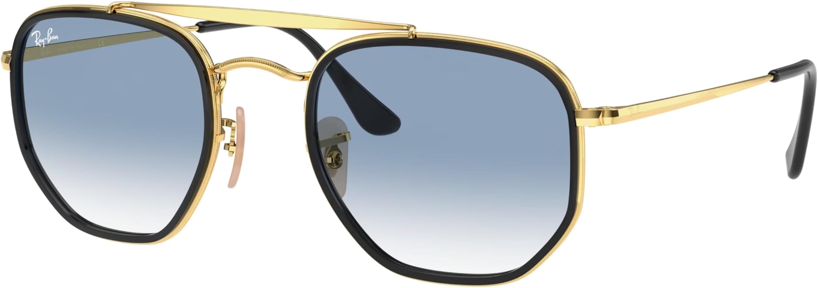 Ray-Ban The Marshal II RB3648M Irregular Sunglasses for Men for Women + BUNDLE With Designer iWea... | Amazon (US)