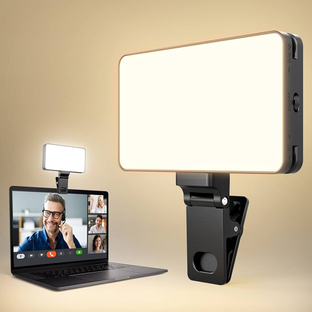 Weilisi 4000mAh Video Conference Lighting,Soft Light for Video Conferencing,Zoom Light for Laptop... | Amazon (US)