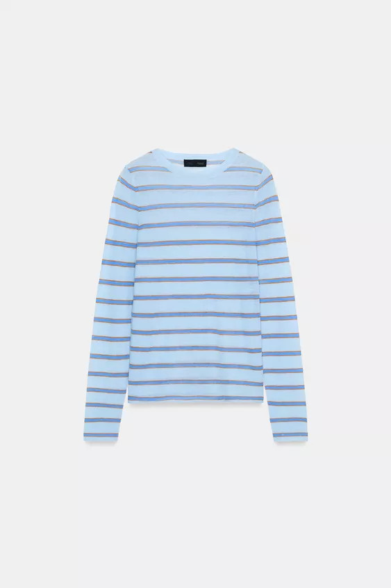 STRIPED WOOL JUMPER | Zara US