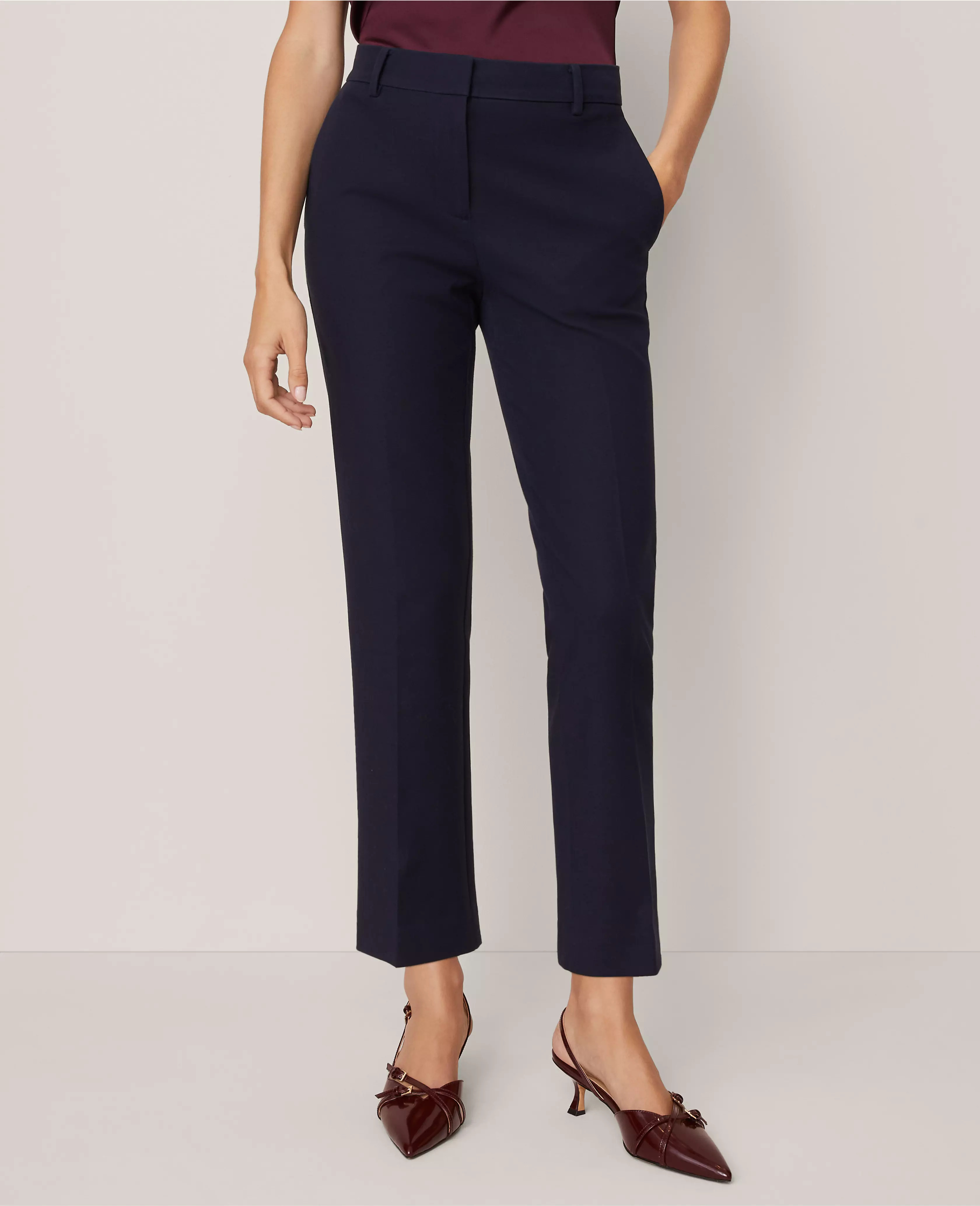 The Petite Eva Ankle Pant — Curvy Fit | Ann Taylor