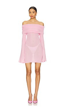 SER.O.YA Galli Mini Dress in Ballet Pink from Revolve.com | Revolve Clothing (Global)