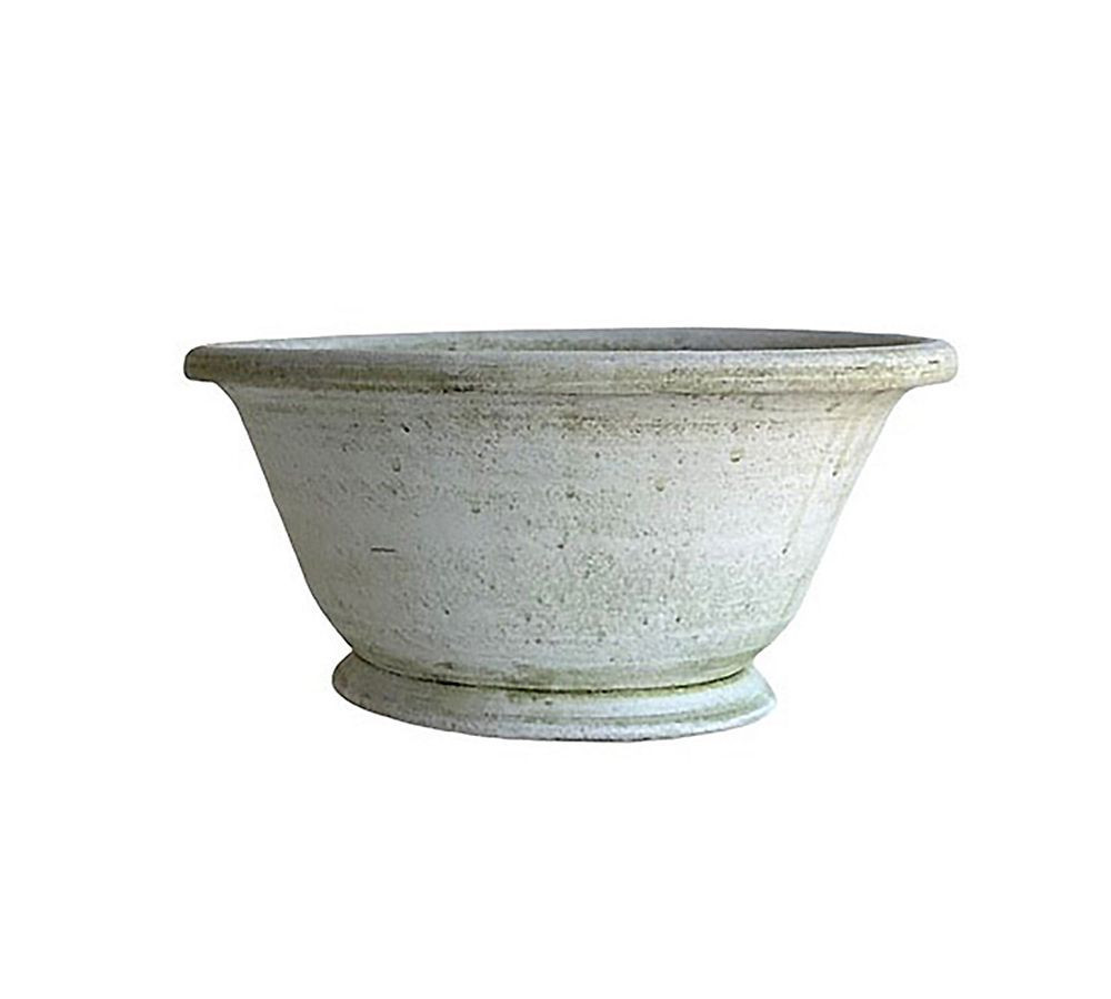 Handcrafted Sussex Low Bowl, Medium - Verde Blanc | Pottery Barn (US)