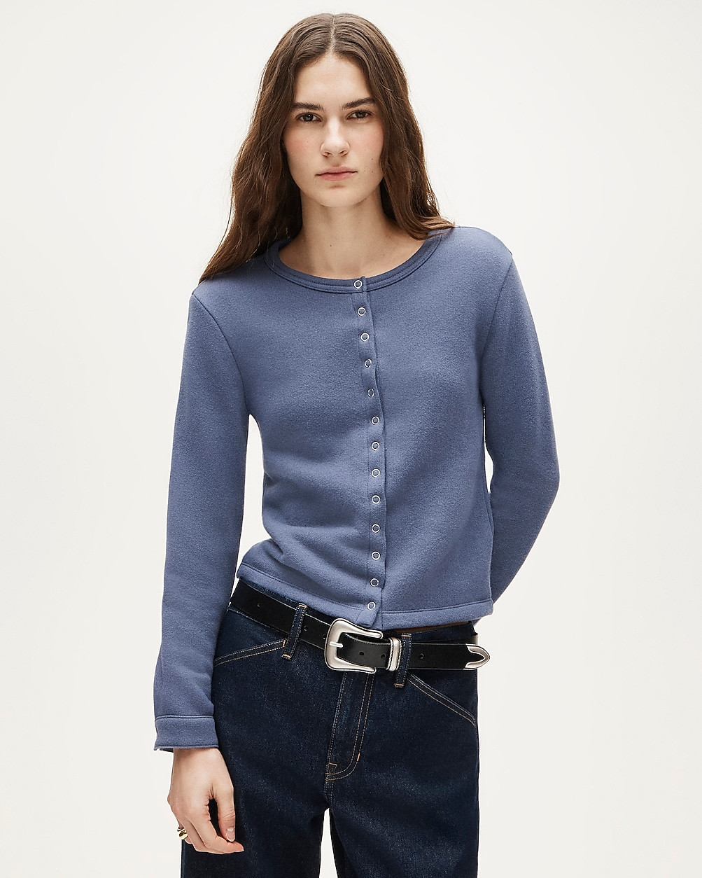 Heritage terry cardigan | J. Crew US
