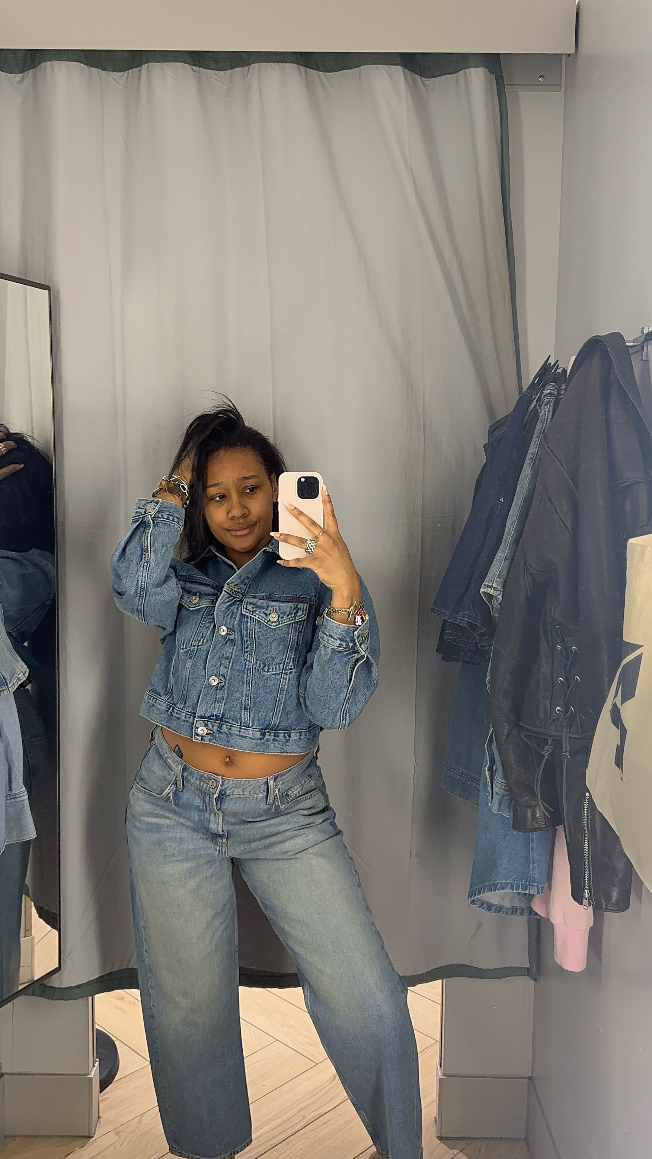 Denim is a girls best friend. All items are from H&M except the jeans(Zara)

#LTKWatchNow #LTKFindsUnder50 #LTKFindsUnder100