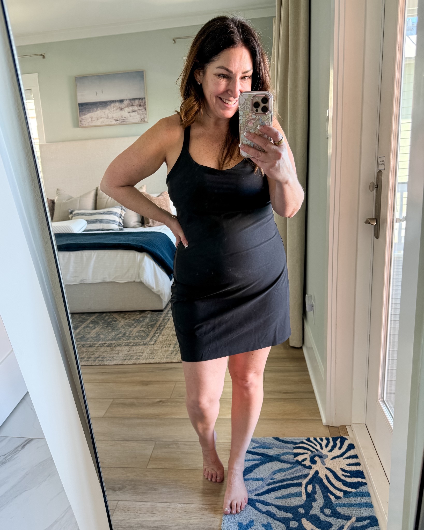 @Spanx athletic dress with built
In cups! Size up if inbetween wearing large but might prefer XL

#LTKSeasonal #LTKTravel #LTKSpringSale