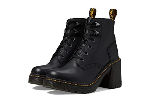 Dr. Martens, Women's Jesy 6 Tie Boot, Black Sendal, 6 | Amazon (US)