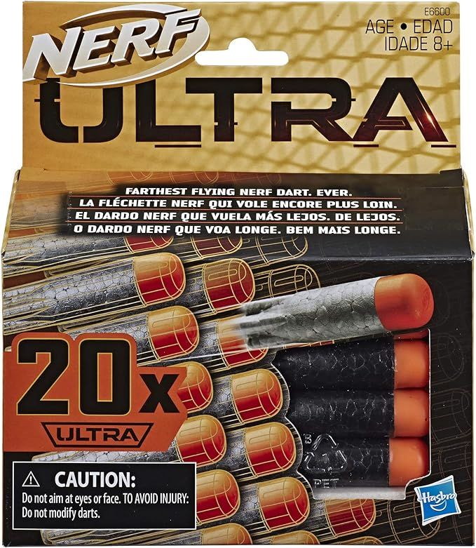 NERF Ultra One 20-Dart Refill Pack -- The Farthest Flying Darts Ever -- Compatible Only with Ultr... | Amazon (US)