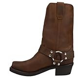 Durango Womens Harness Motorcycle Boot, Distressed Brown, 11 | Amazon (US)