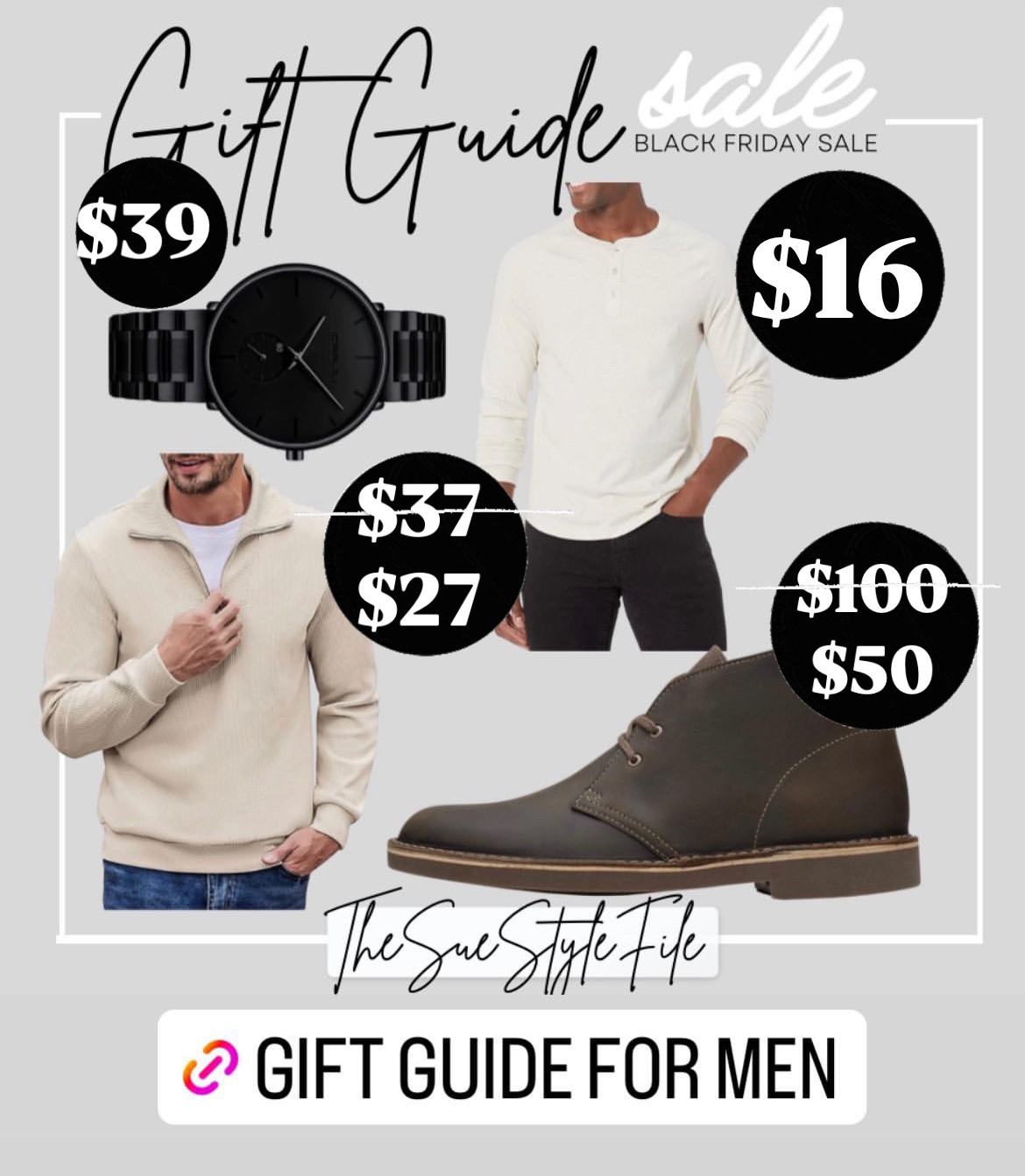 Gift guide for HIM. Mens fashion. Gift guide for men. Boots. FIL. Gift guide 2024. 2024 gift guide. 

#LTKHoliday #LTKWatchNow #LTKGiftGuide