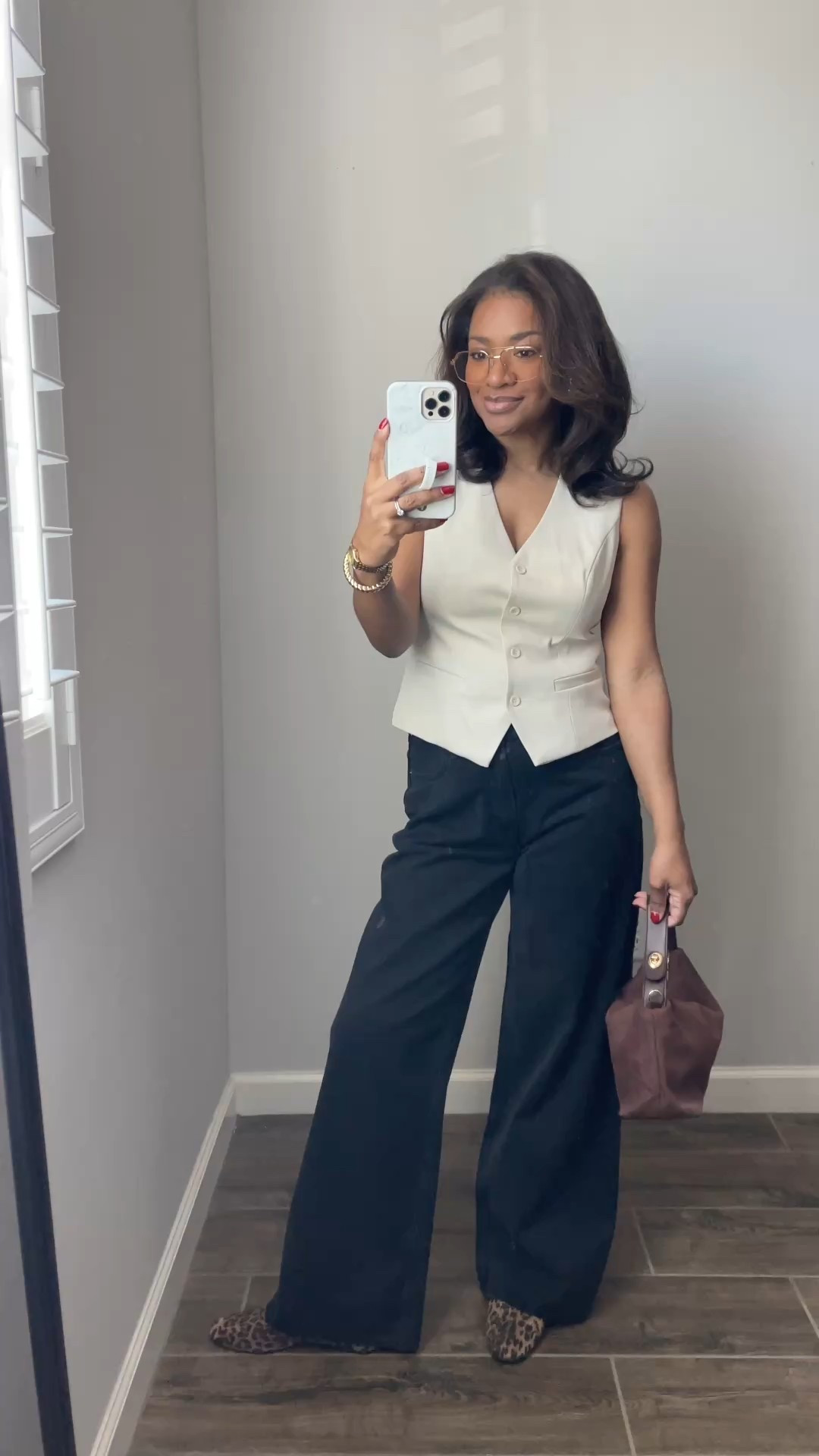 Today’s OOTD! Vest is a size small from Amazon! Jeans are a size 27 regular from Abercrombie and they’re on sale! 

#LTKFindsUnder50 #LTKSaleAlert #LTKOver40