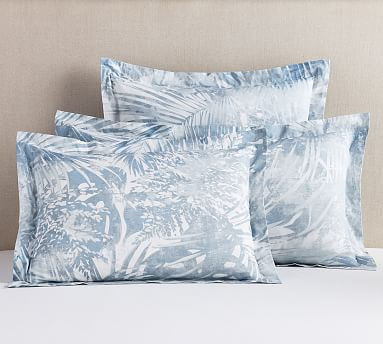 Layla Palm Organic Cotton Sham | Pottery Barn (US)