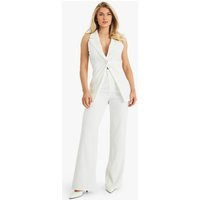 Womens Tailored Occasion Straight Leg Trouser - White - 14 | NastyGal UK