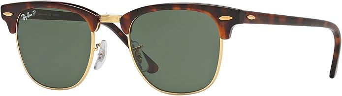 Ray-Ban RB3016 CLUBMASTER Sunglasses For Men For Women+ BUNDLE with Designer iWear Eyewear Care K... | Amazon (US)