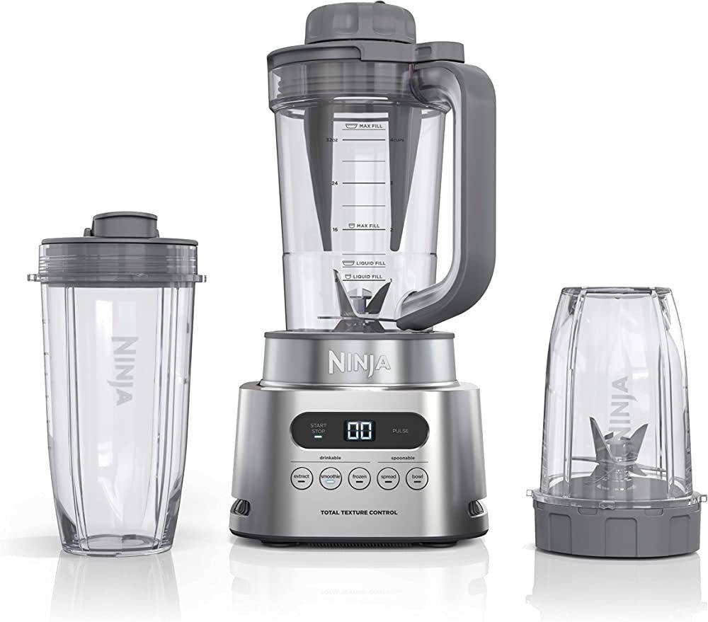 Ninja SS151 TWISTi Blender DUO, High-Speed 1600 WP Smoothie Maker & Nutrient Extractor* 5 Functio... | Amazon (US)