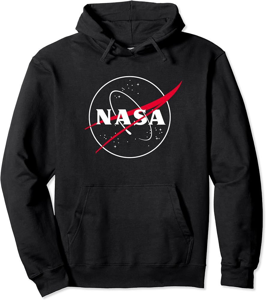 Vintage NASA Meatball Logo (Minimalist) - NASA Space Hoodie | Amazon (US)