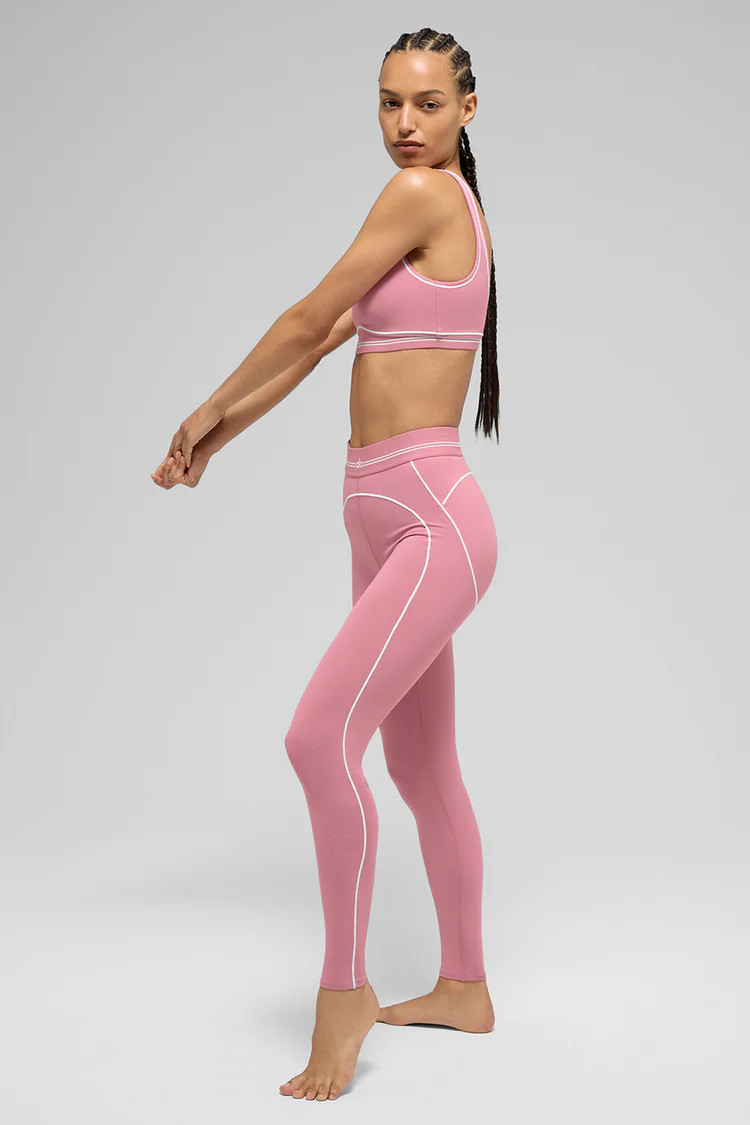 Airbrush High-Waist Heart Throb Legging | Alo Yoga (US)