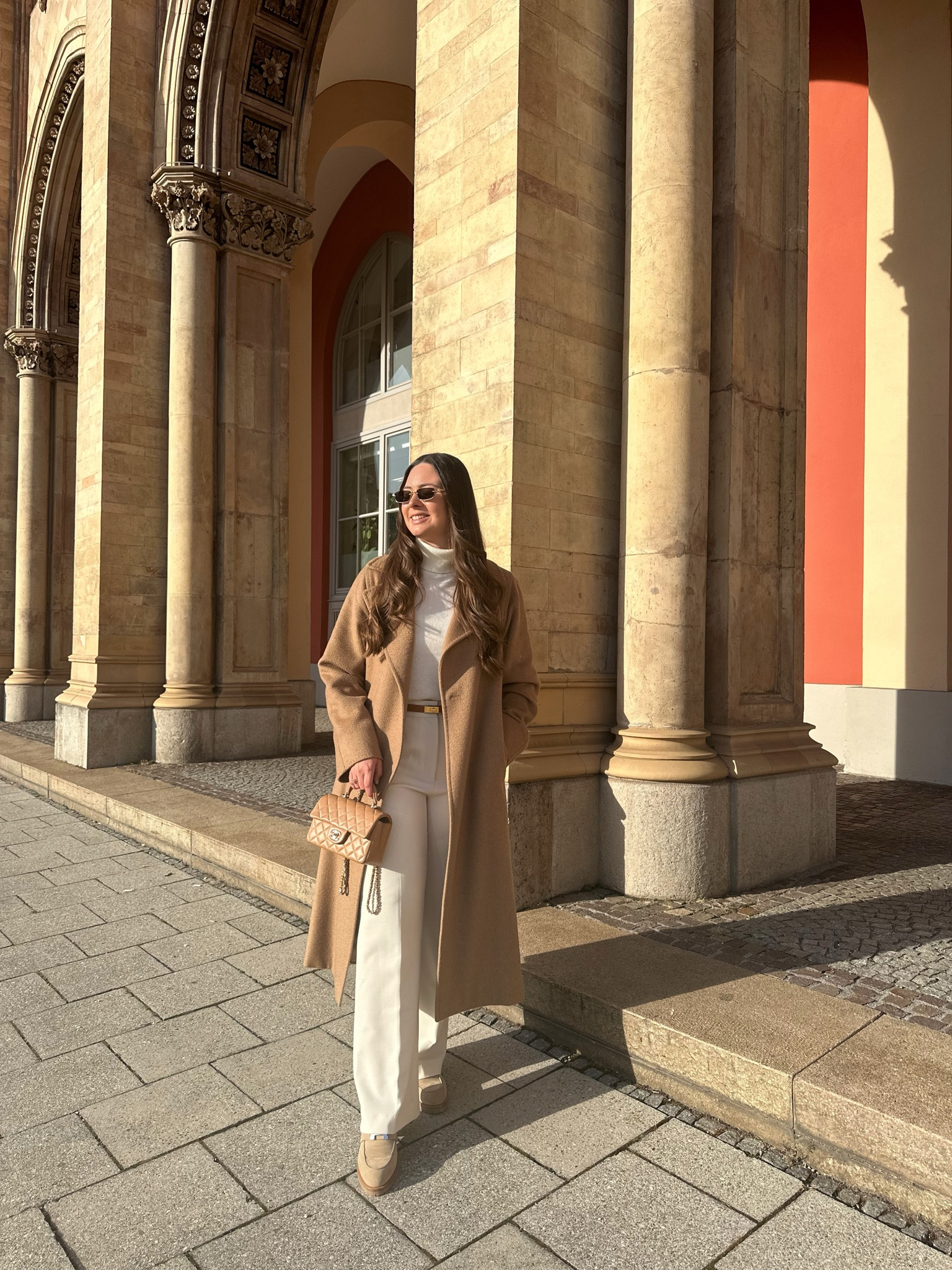 Elegant city look 🤎
#beigepants #camelmantel #kaschmirpullover #elegantehose

#LTKstyletip #LTKeurope #LTKSeasonal