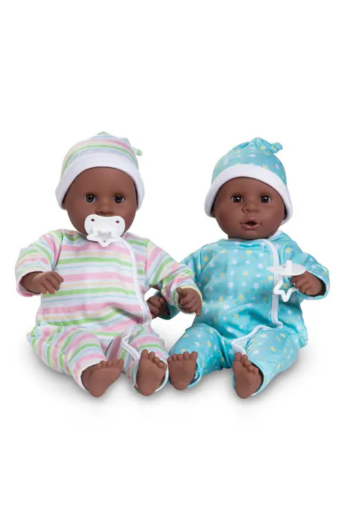 Melissa & Doug Mine to Love Twins Tyler & Taylor Baby Dolls in Multi at Nordstrom | Nordstrom
