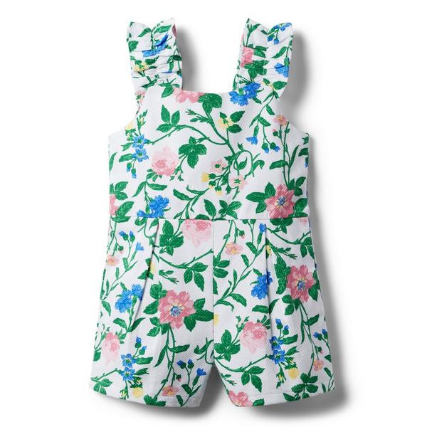 Floral Pique Romper | Janie and Jack