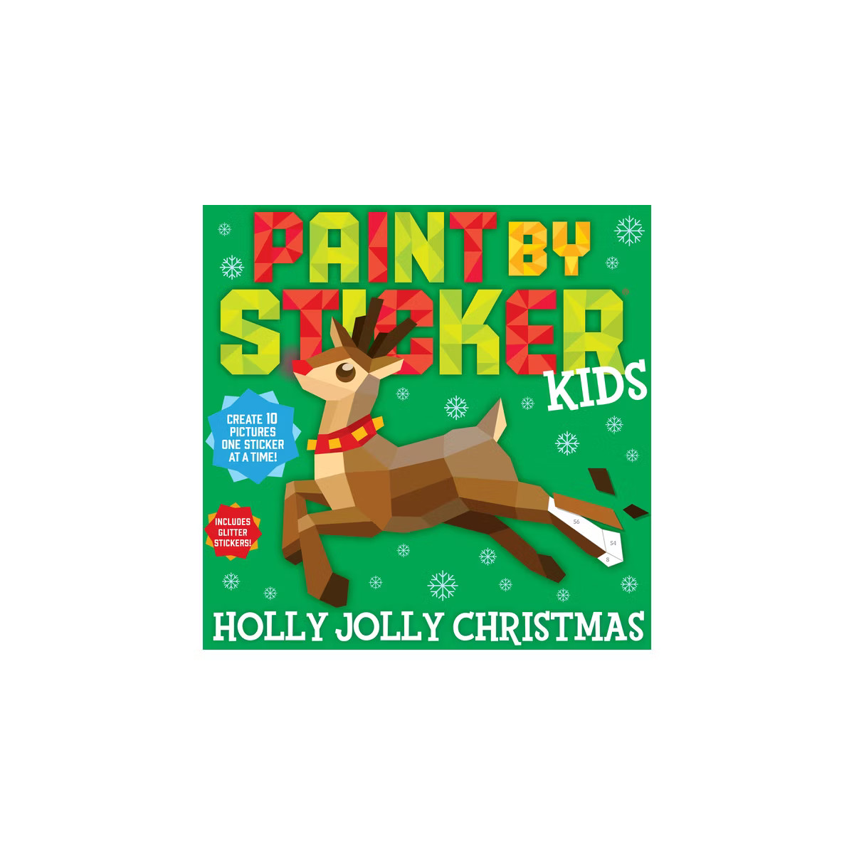 Paint by Sticker Kids: Holly Jolly Christmas - by  Workman Publishing (Paperback) | Target