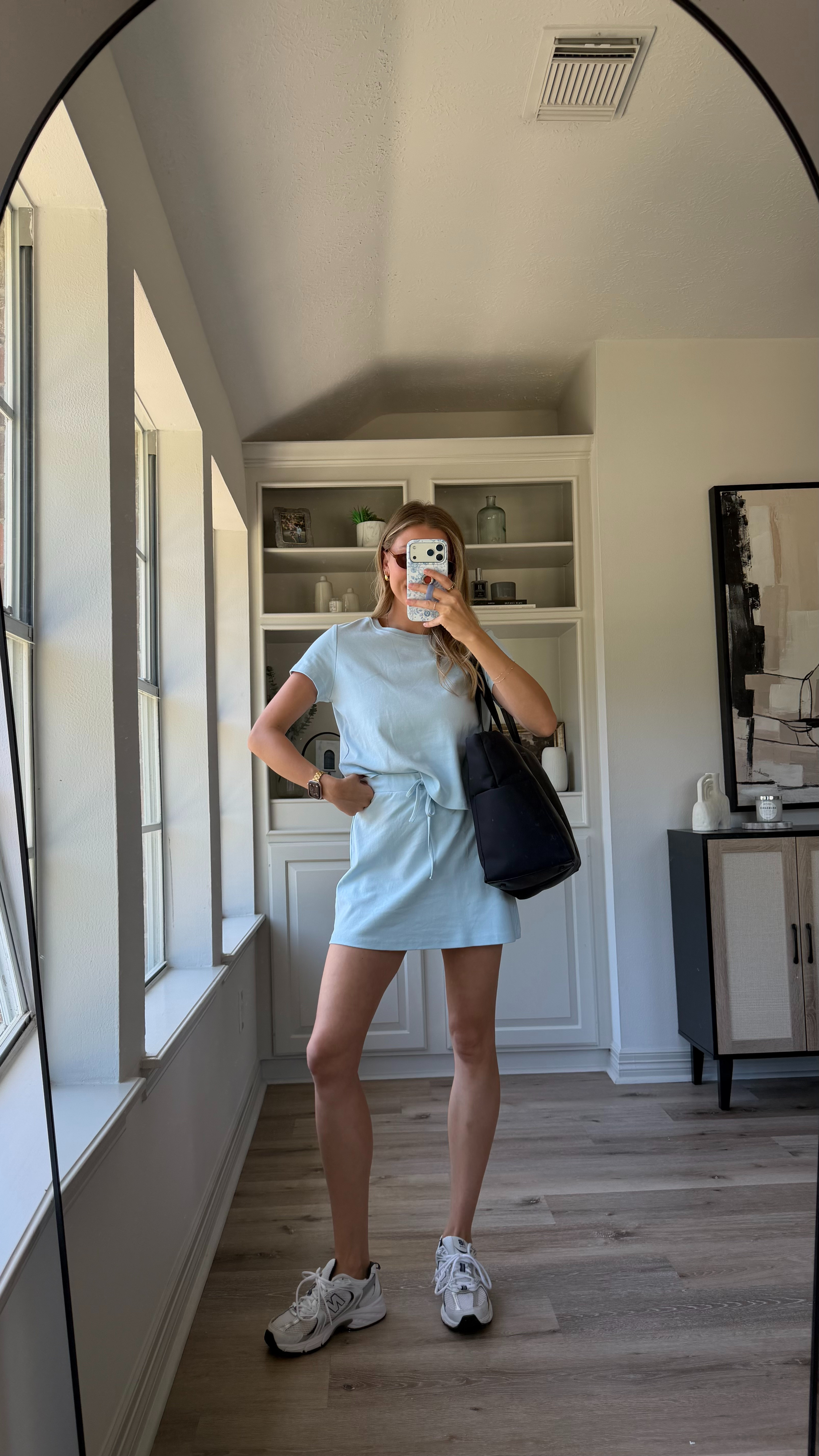 Cute, but put together skort set! Wearing size small 

 #LTKootd #LTKmomlife #LTKActive