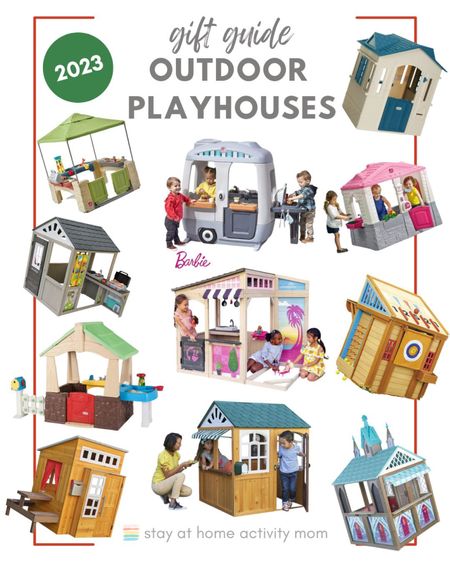 Plan on lots of outdoor time with these adorable playhouses! 

#LTKkids #LTKHoliday #LTKGiftGuide