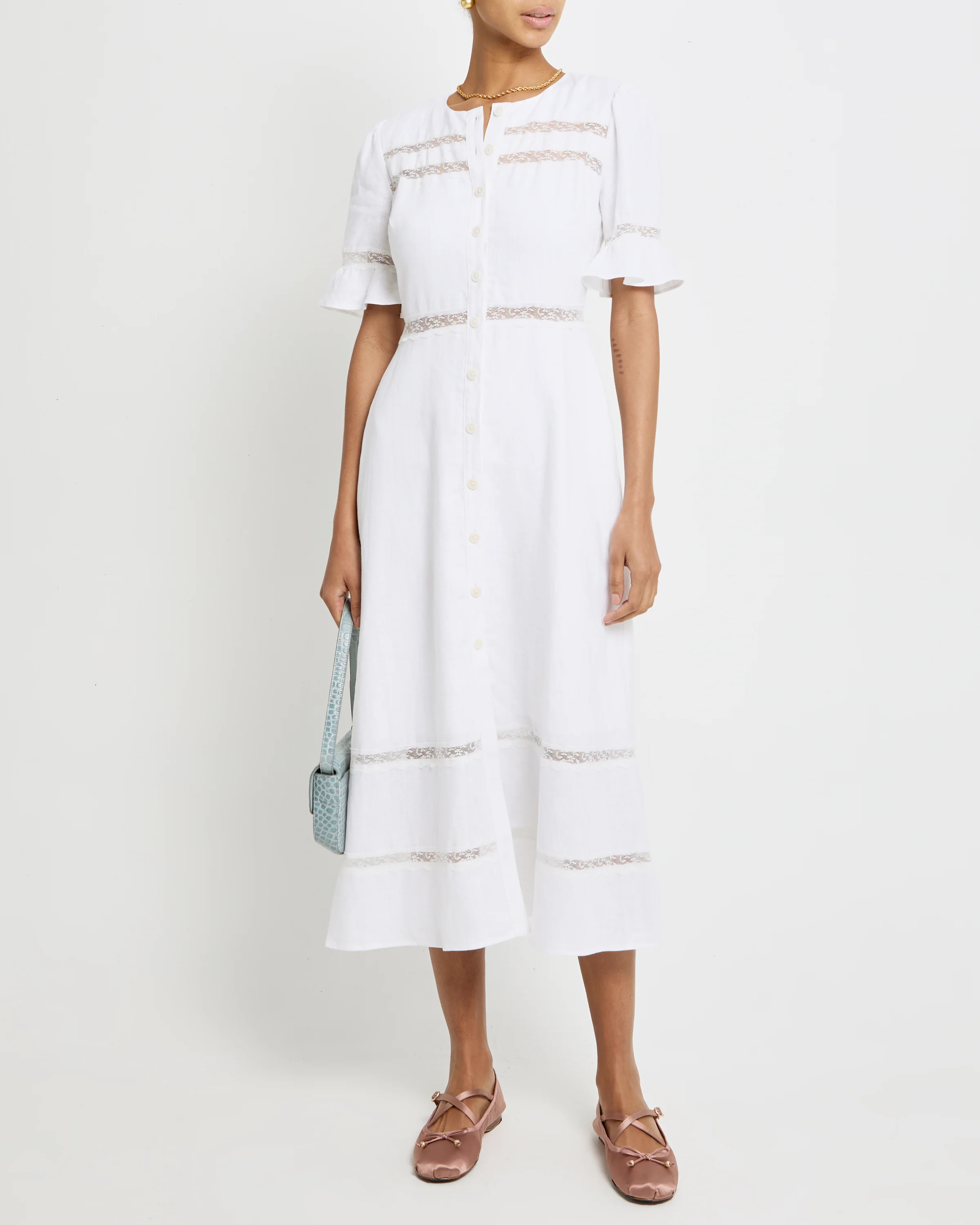 Adina Linen Dress | Few Moda