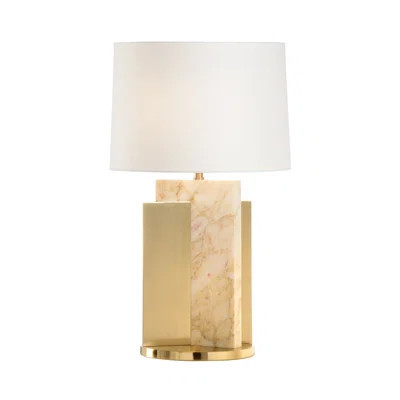 Manarola Metal/Marble Table Lamp | Perigold