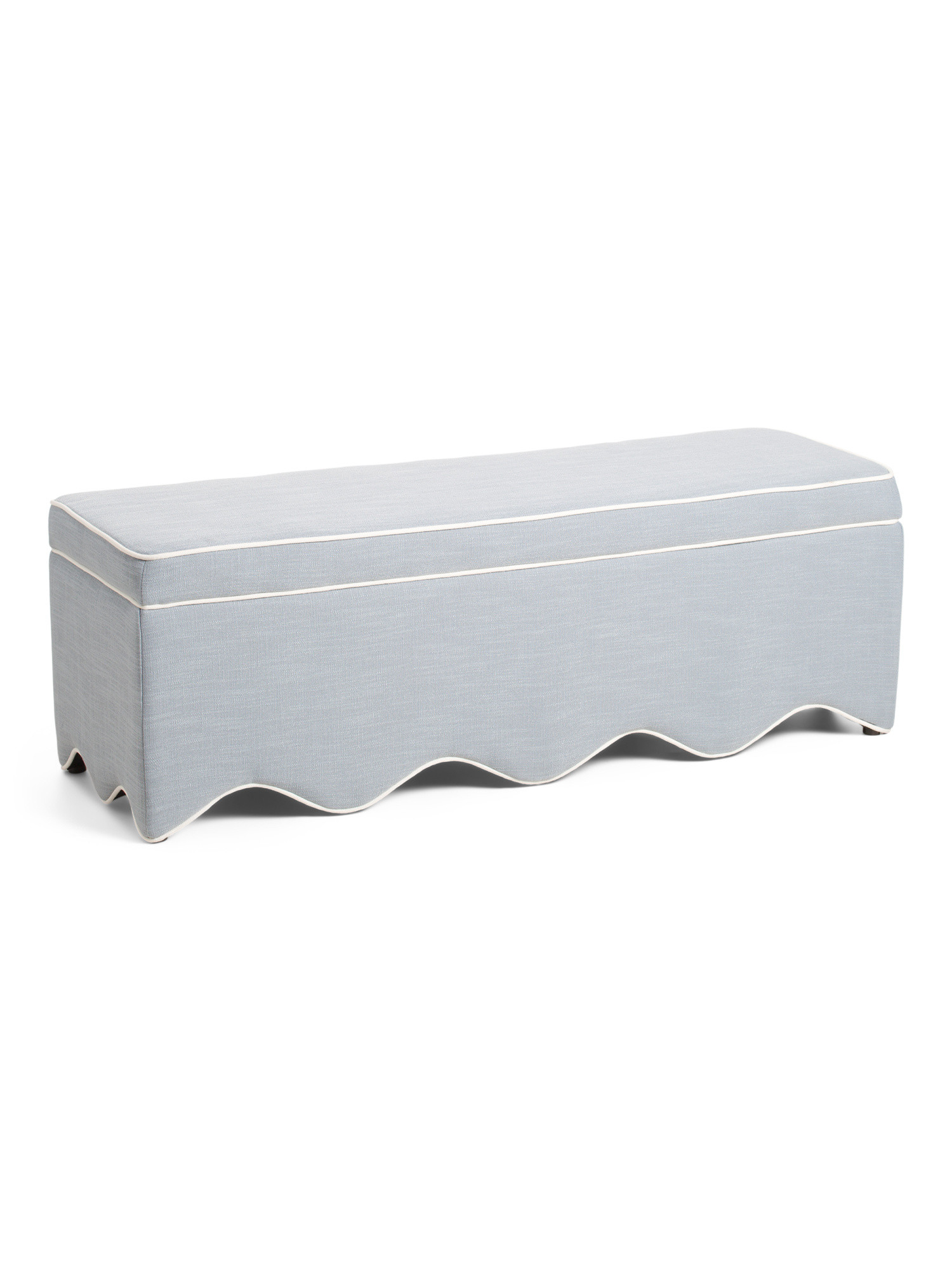 54x18x18 Scalloped Base Storage Bench | Chairs & Seating | Marshalls | Marshalls