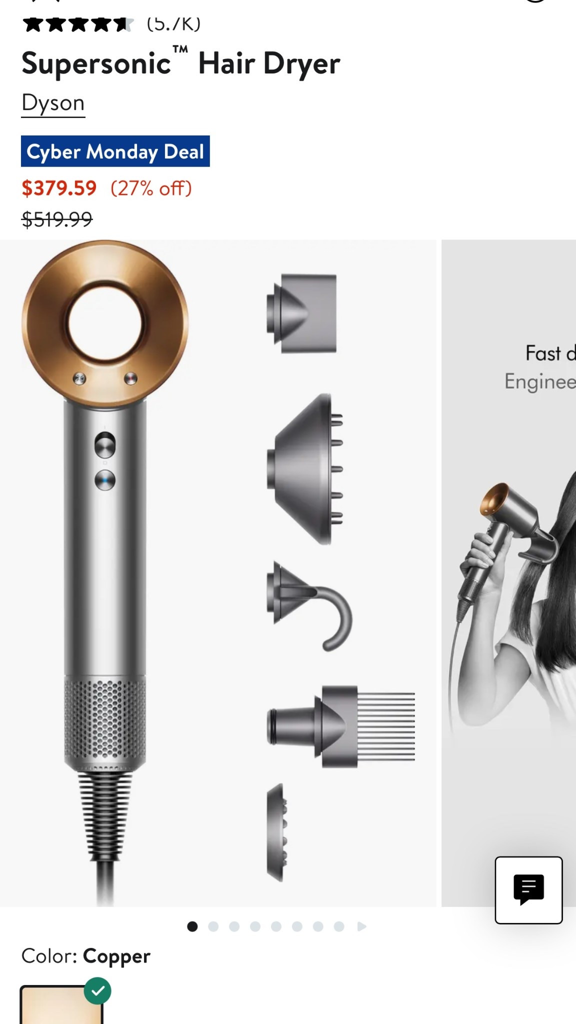 Dyson Hair Dryer 27% off Cyber Monday 

#LTKGiftGuide #LTKHoliday #LTKCyberWeek