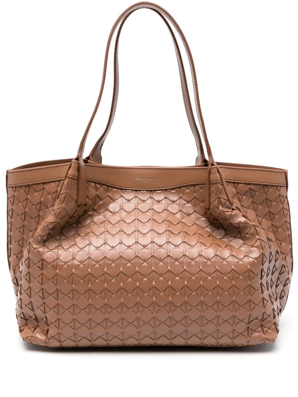 Serapian small Secret tote bag - Brown | Farfetch Global