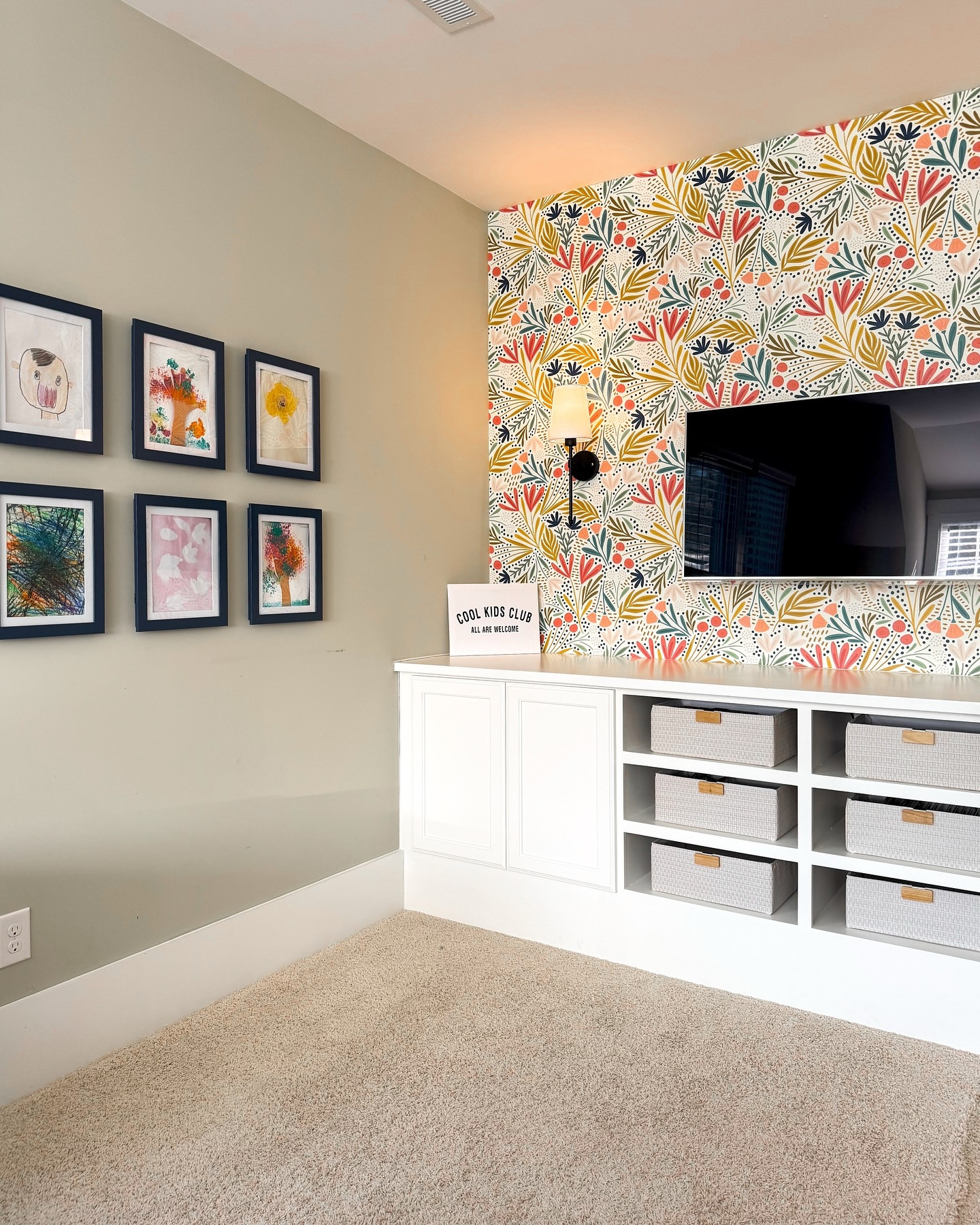 After ➡️ Before ✨

Proof that one room can do it all! 

We fell in love with this stunning wallpaper (we’re still swooning! 😍), and we built the entire design around it. Now, this space seamlessly combines:
🏋️‍♀️ A functional workout zone
🛏️ A cozy guest retreat
🎨 A creative play space for the kids

Who says you have to choose just one purpose for a room? With smart design, you really can have it all! 

#interiordesign #homedecor #homedesign #homeinspo #playroomideas #playroomorganization #playroomgoals #charlotte

#LTKHome #LTKFitness #LTKFamily