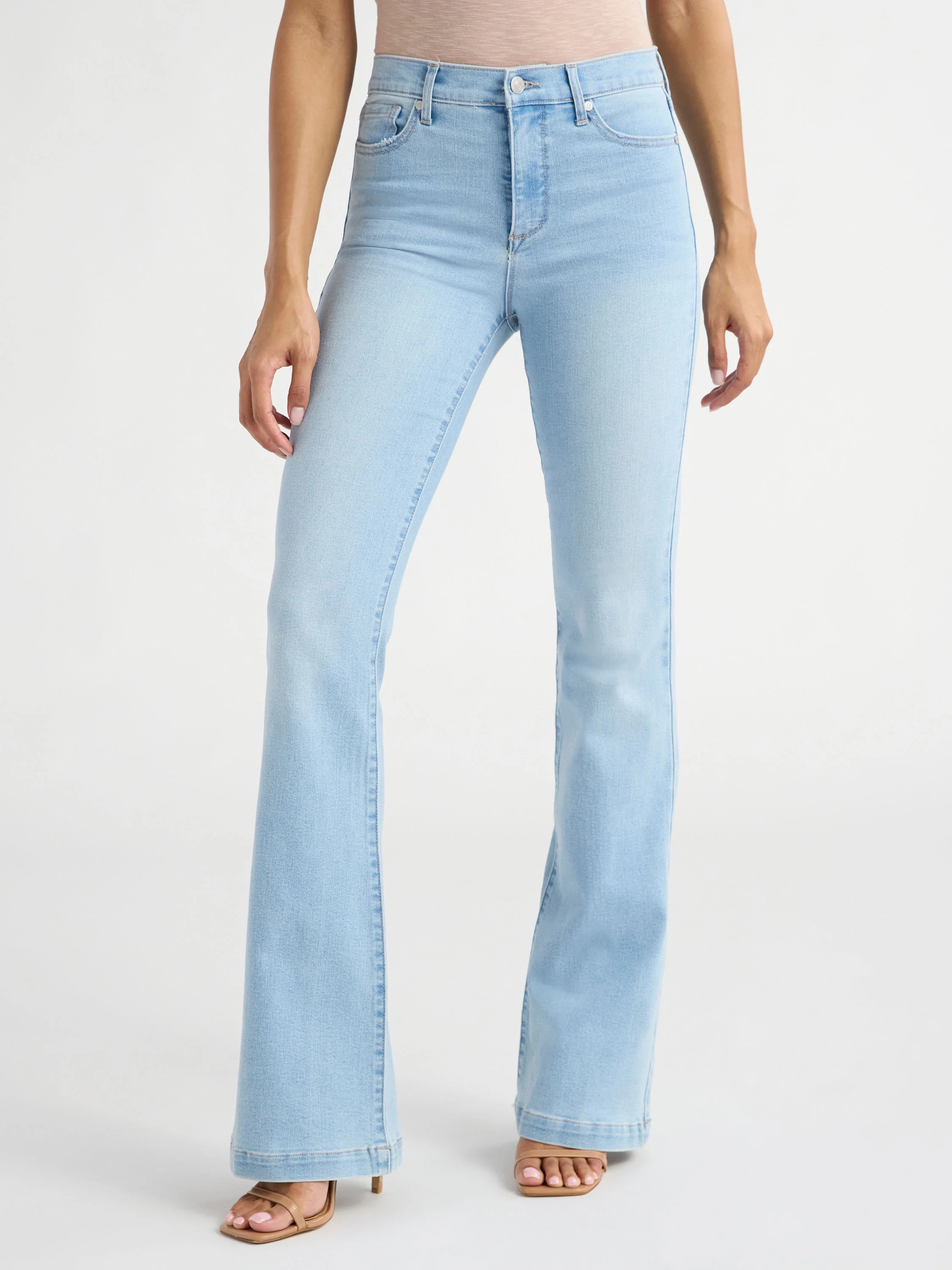 Sofia Jeans Women's and Women's Plus Melisa Flare High Rise Jeans, Sizes 0-28W - Walmart.com | Walmart (US)